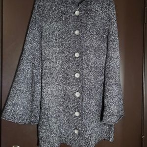 Prana hooded long cardigan sweater